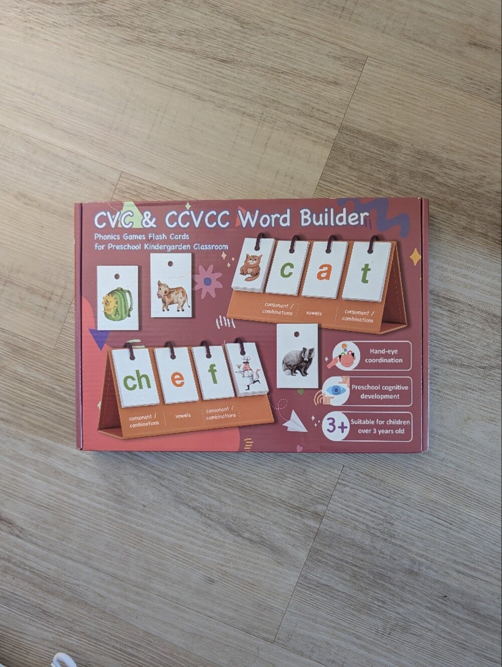 CVC & CCVCC Word Builder Educational Toy - Picture 2 of 3